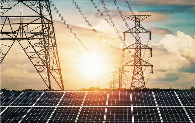 Photo of electricity grid